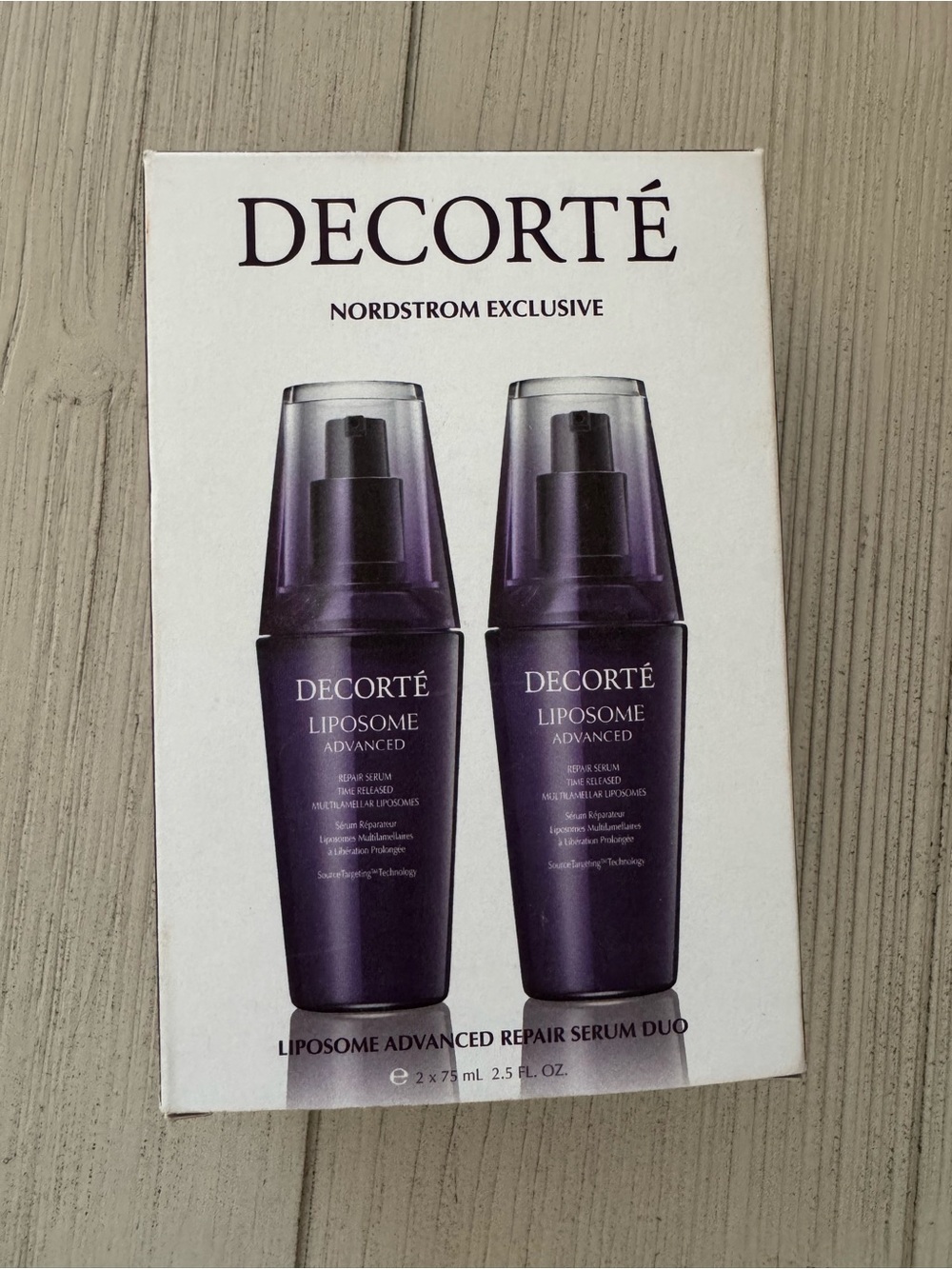 DECORTÉ Liposome Advanced Repair Serum Duo - Purple